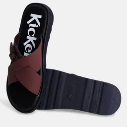 kickers Men Slip-on Sandals With Genuine Leather Upper image 5