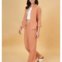 honey by pantaloons Women Relaxed Fit Full Length Sleeve Shirt image 5