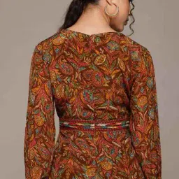 ritu kumar Sophie Paisley Print Jumpsuit image 5