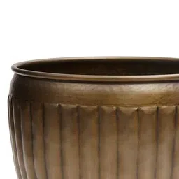 pure home and living Bronze Metal Planter  image 5