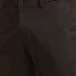allen solly Men Slim Fit Flat Front Trousers image 5