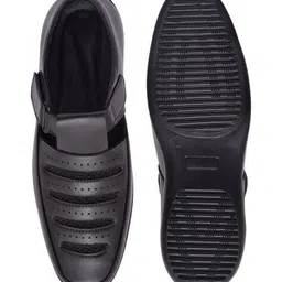 restroad Men Round-Toe Slip-On Sandals with Velcro Closure image 5