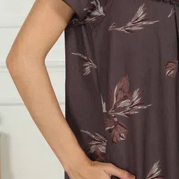 sweet dreams Women Floral Print Nightie with Insert Pocket image 5