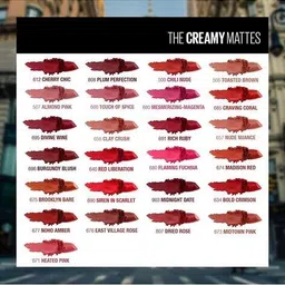 maybelline new york Color Sensational Creamy Matte Lipstick - 656 Clay Crush image 5