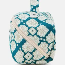 fabindia Darshik Cotton Printed Toiletry Bag image 5