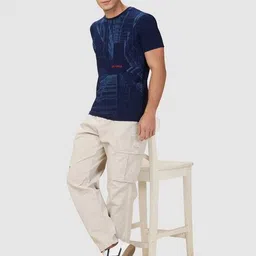 being human Men Slim Fit Cargo Pants image 5