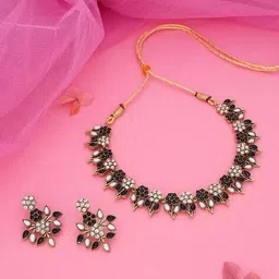 brado jewellery Women Necklace Earings Set image 5