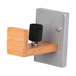 afast Set of 4 LED Compatible Designer Wood Night Wall Lamp    image 5