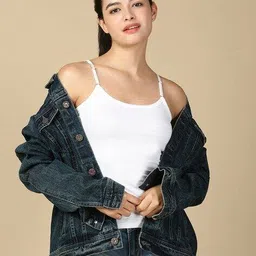 lux cozi Women Pack of 3 Camisoles with Adjustable Straps image 5