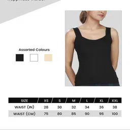 alba Pack of 3 Cotton Scoop-Neck Camisoles image 5