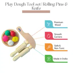 nesta toys Play Dough Tool set  image 5