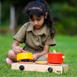 nesta toys Wooden Gas Stove Toy image 5