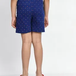 pixie n prince Pack of 5 Girls Floral Print Regular Fit Shorts image 5