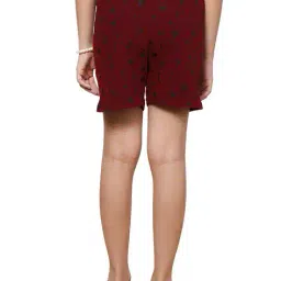 pixie n prince Girls Regular Fit Cotton Shorts image 5