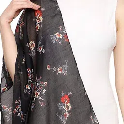 stole villa Pack of 2 Women Cotton Printed Scarf  image 5