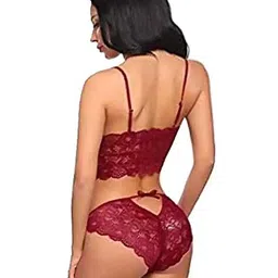 fashion comfortz Women Self Design Babydoll image 5