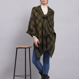 monte carlo Women Checks Stole image 5