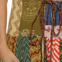 weavers saga Women Block Print Ankle Length Salwar image 5