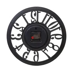 random Floral Print Round Wall Clock image 5