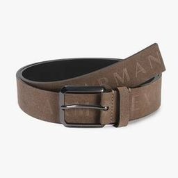 armani exchange Men Brand Print Belt with Buckle Closure-picture-43