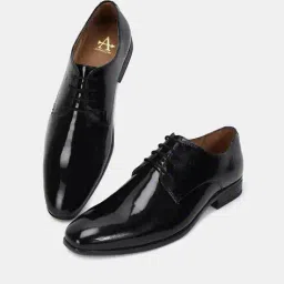 arrow Men Low-Top Round-Toe Derby Shoes image 5