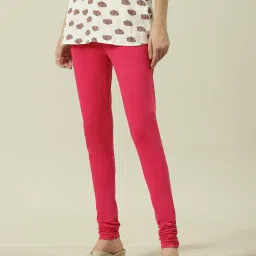 biba Women Churidar with Elasticated Waist image 1