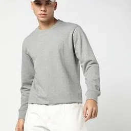yousta Men Heathered Regular Fit Crew-Neck Sweatshirt-picture-26