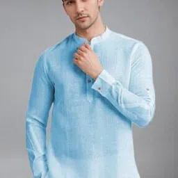 neonomad Men Slim Fit Short Kurta-picture-14