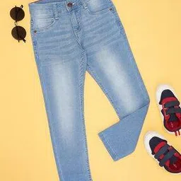 pantaloons junior Boys Slim Fit Jeans with Insert-Pockets -picture-13