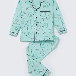 nite flite Boys Printed Lounge Pants & T-Shirt Set-picture-52