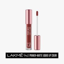 lakme 9 to5 Primer & Matte Liquid Lip Color- MB2-picture-34