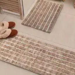 saral home Pack of 2 Anti-Skid Rugs 3' x 1'-picture-40
