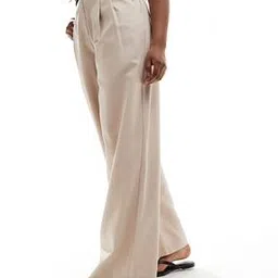 miss selfridge Women Fleck Wide-Leg Tailored Trousers-picture-32