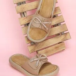 ishransh Women Embellished Slip-On Flat Sandals -picture-31