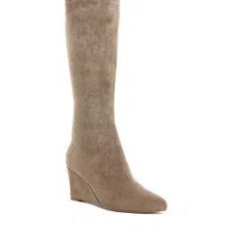 london rag Women Knee-Length Boots with Suede Upper-picture-14