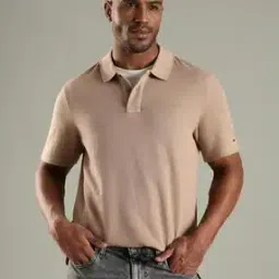 tommy hilfiger Waffle Script Regular Fit Polo T-Shirt-picture-20