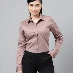 hancock Women Regular Fit Cotton Shirt-picture-15