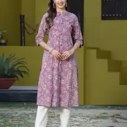 stylum Women Floral Print A-Line Kurta-picture-42