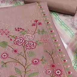 svaraa Women Floral Unstitched Dress Material-picture-25