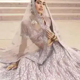 fusionic Embroidered Flared Lehenga Choli Set with Dupatta-picture-52