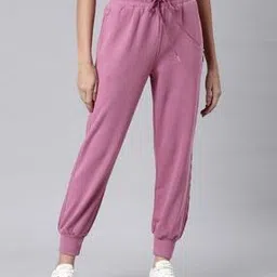 showoff Women Joggers with Elasticated Drawstring Waist-picture-51