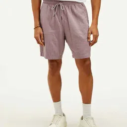 levi's Men Crinkled Regular Fit Cotton Shorts image 1