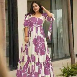 nyrika Women Floral Gown Dress-picture-37