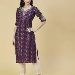 fashor Printed Straight Kurta-picture-9