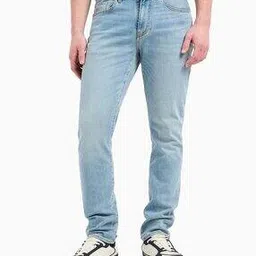 armani exchange Men Heavily Washed J14 Skinny Fit Jeans-picture-41