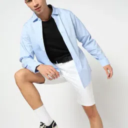 armani exchange Men Full Sleeves Classic Shirt image 1