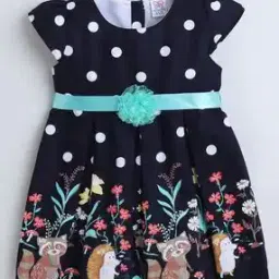 mama & bebe Girls Floral Print Fit & Flare Dress-picture-39