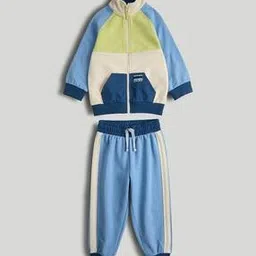 Boys Lime Pops Full Sleeve 2-Piece Sweat Top and Jogger Set-image-6