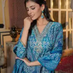 ahika Floral Straight Kurta Set-picture-15