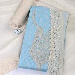 mbz.in by meena bazaar Women Embroidered 3-Piece Unstitched Dress Material-picture-16